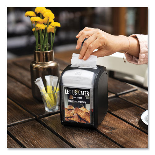 Image of Tork® 800723 Xpressnap Fit Starter Pack, 4 x 6 x 7, Black