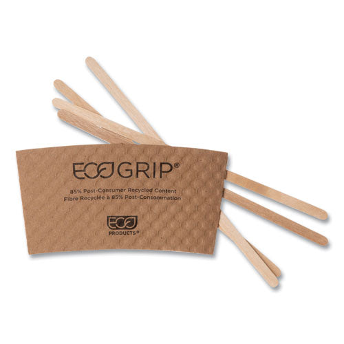 Image of Eco-Products® NT-ST-C10C Wooden Stir Sticks, 7", 1,000/pack