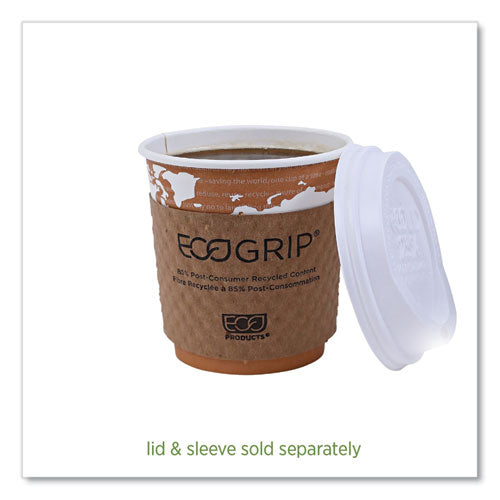 Image of Eco-Products® EP-BHC10-WA World Art Renewable and Compostable Hot Cups, 10 oz, Paper, Rust, 50/Pack, 20 Packs/Carton