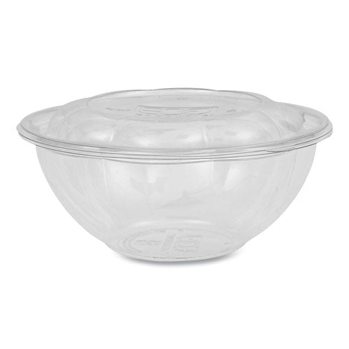 Image of Eco-Products® EP-SB24 Renewable and Compostable Salad Bowls with Lids, 24 oz, Clear, Plastic, 50/Pack, 3 Packs/Carton
