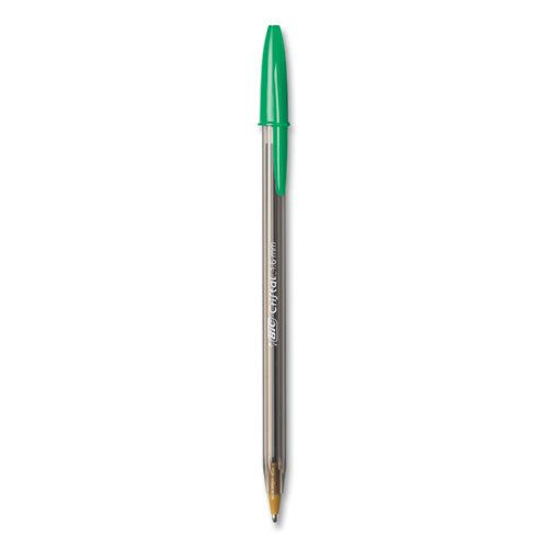 Image of BIC® MSBAPP241AST Cristal Xtra Bold Ballpoint Pen, Stick, Bold 1.6 mm, Randomly Assorted Ink and Barrel Colors, 24/Pack