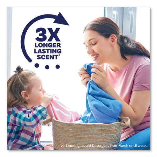 Image of Downy® 10051 Liquid Fabric Softener, April Fresh, 140 oz Bottle, 4/Carton