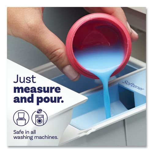 Image of Downy® 10051 Liquid Fabric Softener, April Fresh, 140 oz Bottle, 4/Carton