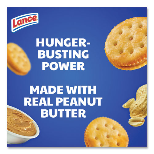 Image of Lance® OFXSN40654 Toasty Crackers, Peanut Butter, 1.25 oz Packet, 24/Box