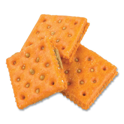 Image of Lance® OFXSN40653 Toast Cheese Crackers, Peanut Butter, 1.5 oz Packet, 24/Box