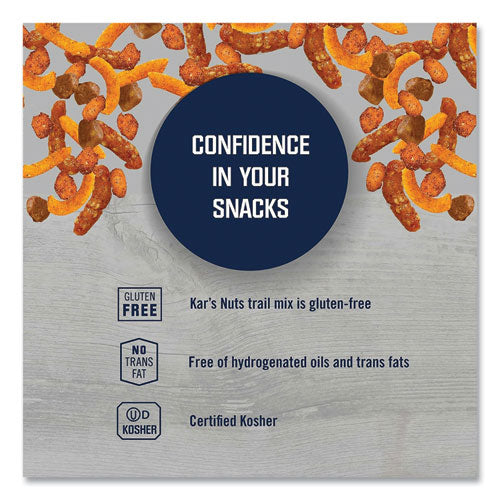 Image of Kar's OFXSN08384 Trail Mix, Sweet 'N Spicy Mix, 1.75 oz Packet, 24/Box