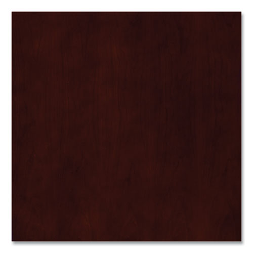 Image of HON® H105897R.NN 10500 Series Single Pedestal Desk, Right Pedestal: Box/Box/File, 66" x 30" x 29.5", Mahogany