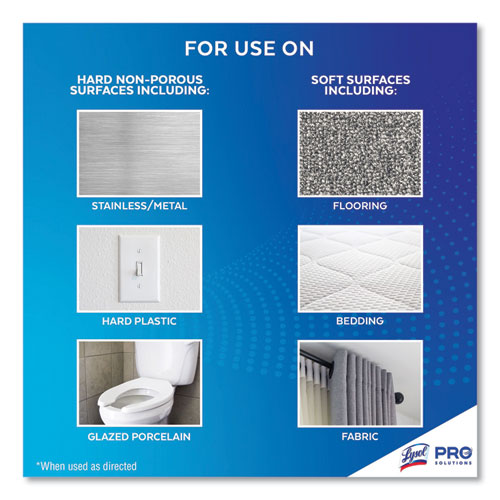 Image of Professional LYSOL® Brand 36241-04650 Disinfectant Spray, Original Scent, 19 Oz Aerosol Spray, 12/carton