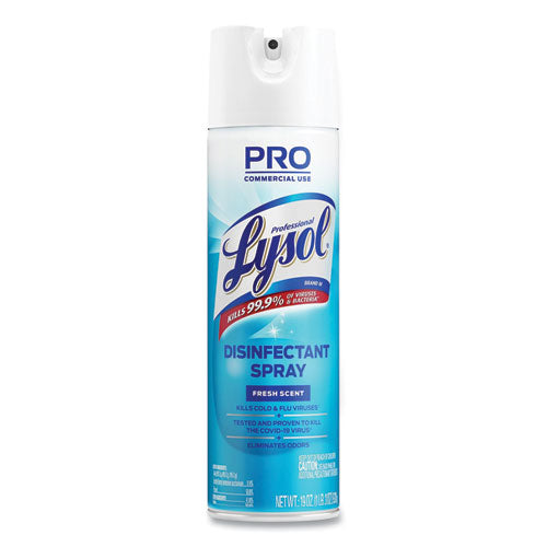 Image of Professional LYSOL® Brand 36241-04675 Disinfectant Spray, Fresh, 19 Oz Aerosol Spray