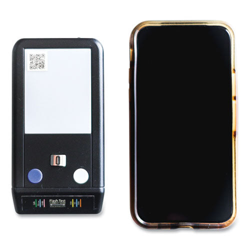 Image of Dri-Mark® 351FT FlashTest Counterfeit Detector for USD, 3 Detection Methods, 2.5" x 4.5" x 0.8", Black
