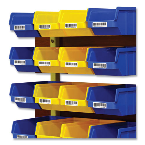 Image of Avery® 61504 Surface Safe ID Labels, 3 x 5, White, 4/Sheet, 50 Sheets/Box
