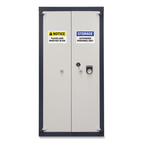 Image of Avery® 61505 Surface Safe ID Labels, 4 x 6, White, 2/Sheet, 50 Sheets/Box