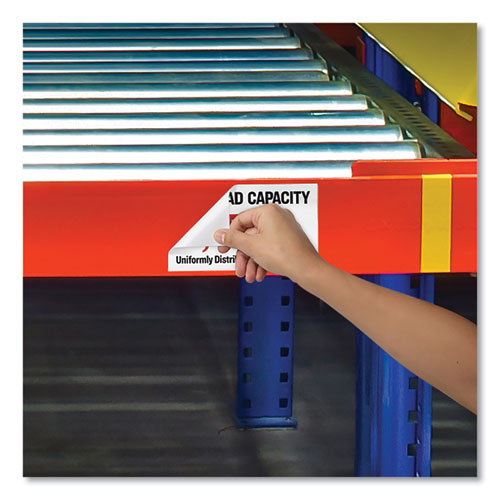 Image of Avery® 61505 Surface Safe ID Labels, 4 x 6, White, 2/Sheet, 50 Sheets/Box