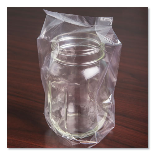 Image of Inteplast Group PB040208 Food Bags, 16 oz, 4" x 2" x 8", Clear, 1,000/Carton