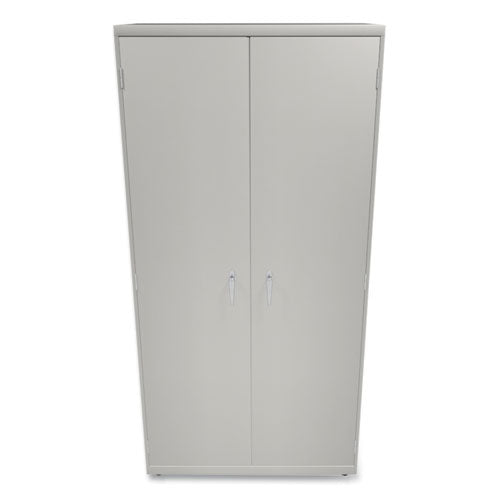 Image of HON® HSC2472.L.Q Assembled Storage Cabinet, 36w x 24.25d x 71.75h, Light Gray