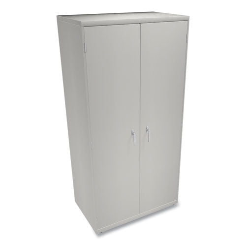 Image of HON® HSC2472.L.Q Assembled Storage Cabinet, 36w x 24.25d x 71.75h, Light Gray
