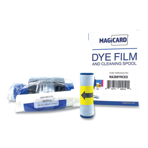 Image of Magicard® MA300YMCKO MA300YMCKO Printer Ribbon, Black/Cyan/Magenta/Yellow