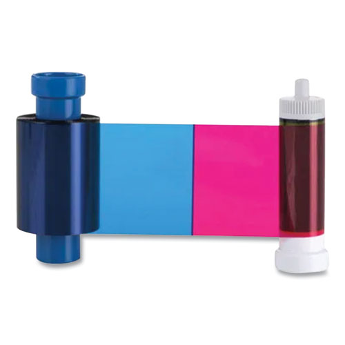 Image of Magicard® MA250YMCKOK YMCKOK Color Ribbon, Black/Cyan/Magenta/Yellow