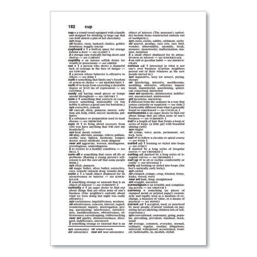 Image of Merriam Webster® MER098-3 Merriam-Webster Thesaurus, Paperback, 832 Pages