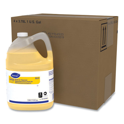 Image of Diversey 101107963 Suma Break-Up Degreaser D3.51, Characteristic Scent, 1 gal Bottle, 4/Carton