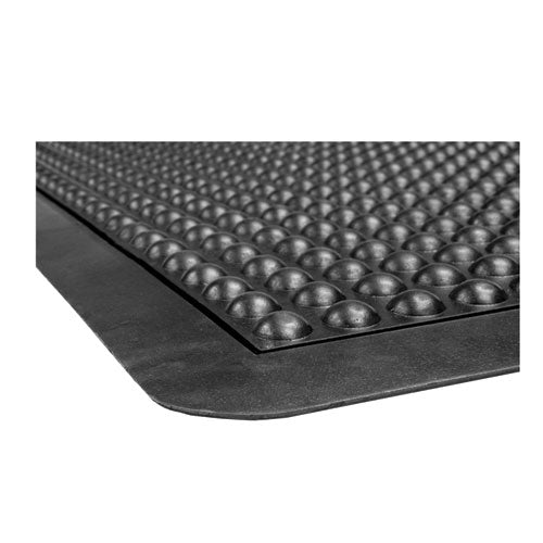 Image of Crown YF 0023BK Yoga-Flex, Rectangular, Black High/Low Bubble Surface, 24" x 36"