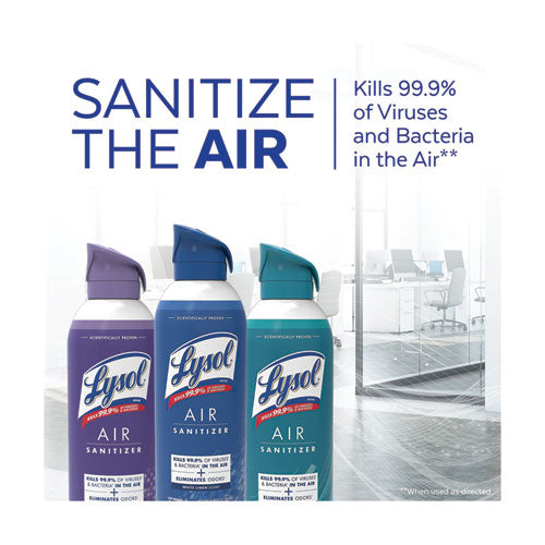 Image of LYSOL® Brand 19200-99350 Air Sanitizer Spray, Simple Fresh, 10 oz Aerosol Spray, 6/Carton