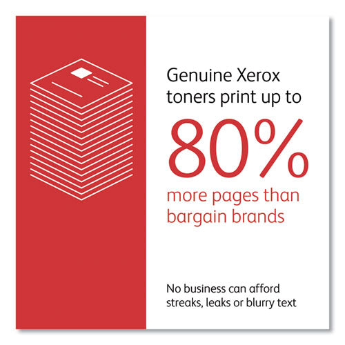 Image of XeroxÂ® 106r01535 High-Yield Toner, 30,000 Page-Yield, Black