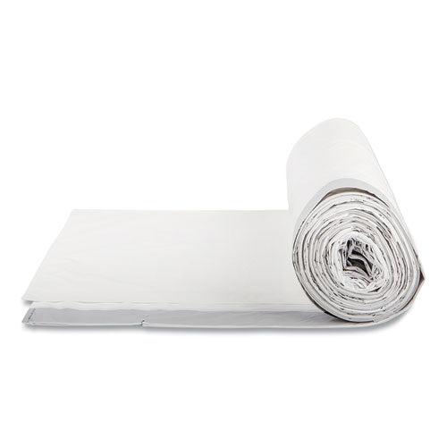 Image of Inteplast Group DT55DRUM Draw-Tuff Institutional Draw-Tape Can Liners, Drawstring, 55 gal, 1.9 mil, 42.5" x 35.5", Natural, 10 Bags/Roll, 5 Rolls/CT