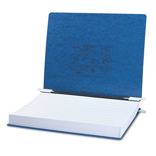 Image of ACCO A7054073A Presstex Covers With Storage Hooks, 2 Posts, 6" Capacity, 14.88 X 11, Dark Blue
