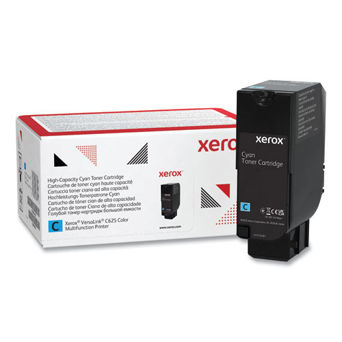 Image of Xerox® 006R04637 006R04637 High-Yield Toner, 16,000 Page-Yield, Cyan