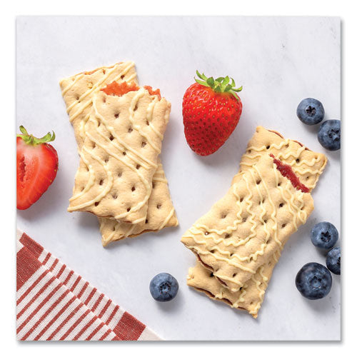 Image of Kellogg's® 3800022083 Special K Pastry Crisps, (36) Strawberry; (24) Blueberry, 0.88 oz, 2/Pouch, 30 Pouches/Carton
