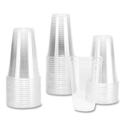 Image of Karat® C-KC20 PET Plastic Cups, 20 oz, Clear, 1,000/Carton
