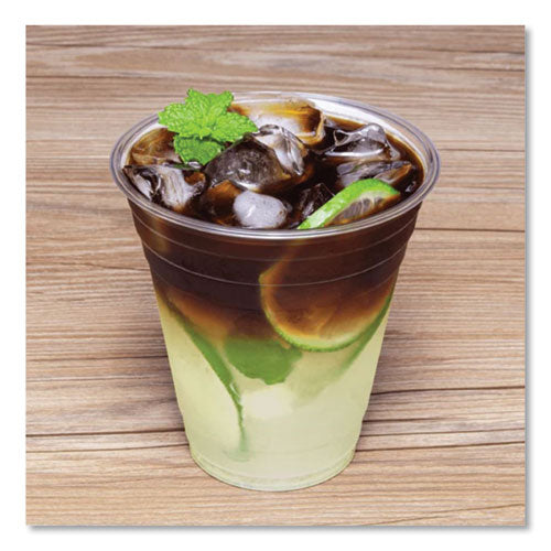 Image of Karat® C-KC12 PET Plastic Cups, 98 mm Rim Diameter, 12 oz, Clear, 1,000/Carton