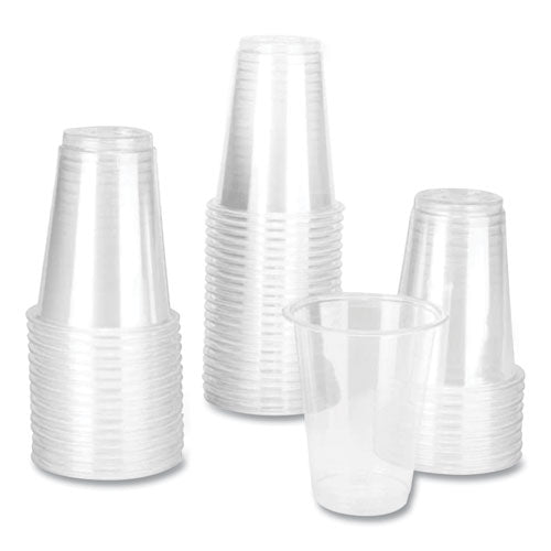 Image of Karat® C-KC7 PET Plastic Cups, 7 oz, Clear, 1,000/Carton