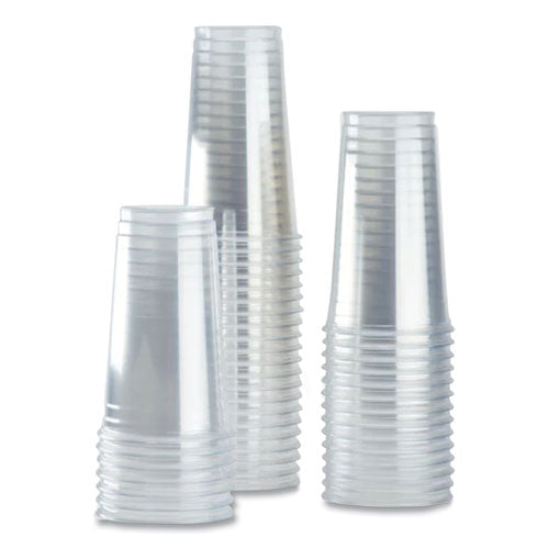 Image of Karat® C-KC32 PET Plastic Cups, 32 oz, Clear, 300/Carton