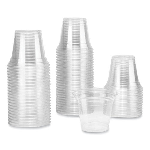 Image of Karat® C-KC9 PET Plastic Cups, 9 oz, Clear, 1,000/Carton