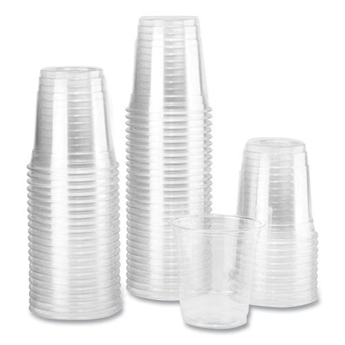 Image of Karat® C-KC8 PET Plastic Cups, 8 oz, Clear, 1,000/Carton