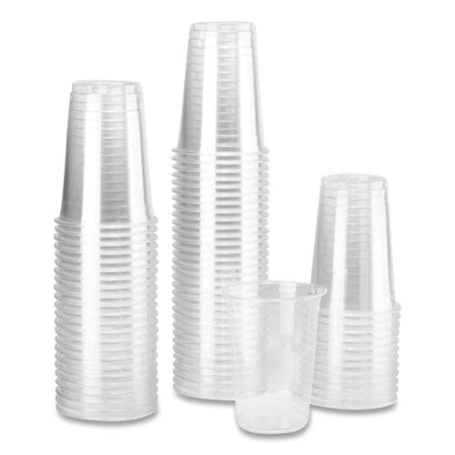 Image of Karat® C-KC10 PET Plastic Cups, 10 oz, Clear, 1,000/Carton
