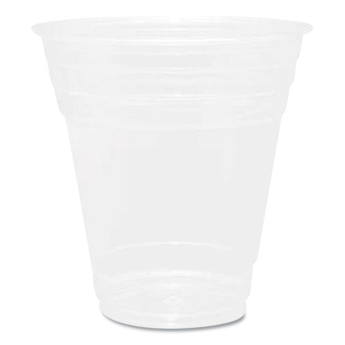 Image of Karat® C-KC12 PET Plastic Cups, 98 mm Rim Diameter, 12 oz, Clear, 1,000/Carton
