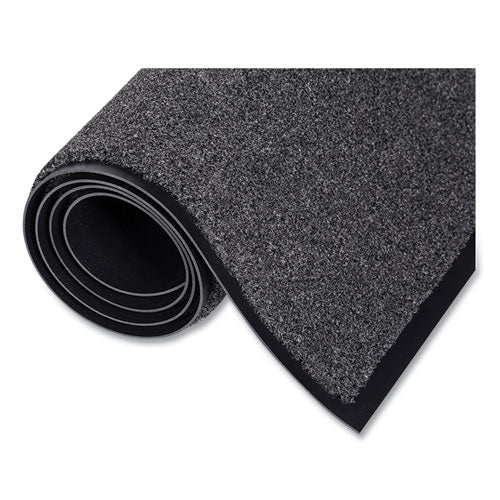 Image of Crown WP 0035CH Wonder-Pro Mat, Rectangular, Charcoal Gray Cut Pile Surface, 36" x 60"