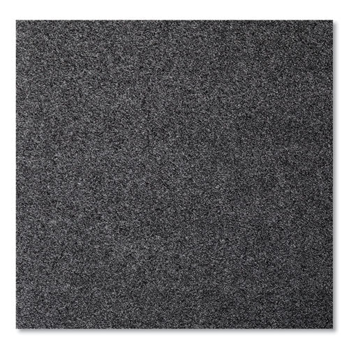Image of Crown ET 0034CH EcoStep Wiper Mat, Rectangular, Charcoal Gray Cut Pile Surface, 36" x 48"