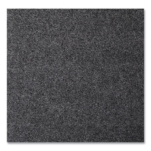 Image of Crown ET 0048CH EcoStep Wiper Mat, Rectangular, Charcoal Gray Cut Pile Surface, 48" x 96"