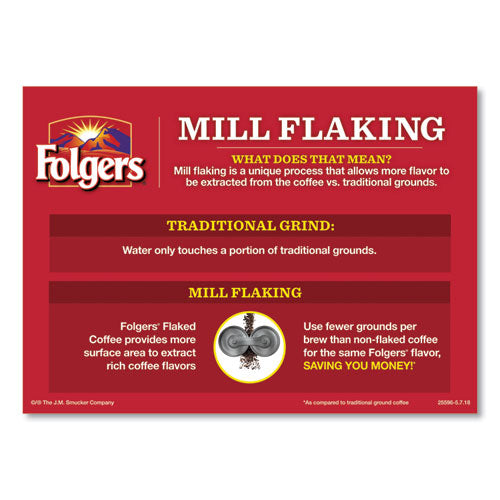 Image of Folgers® 2550000016 Coffee Filter Packs, Black Silk, 1.4 Oz Pack, 40packs/carton