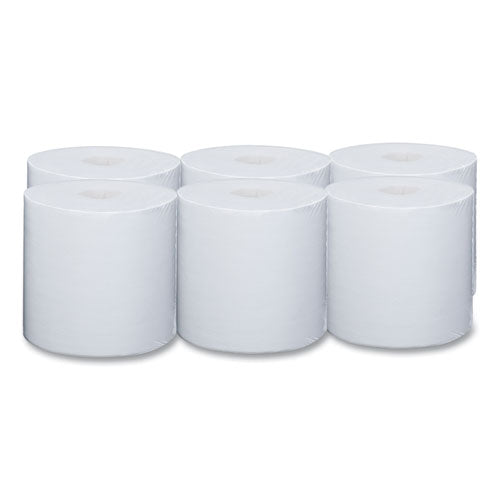 Image of WypAll® 06006 Power Clean Wipers for Solvents WetTask Customizable Wet Wiping System, Wipers Only, 9 x 15, White, 275/Roll, 2 Rolls/Carton