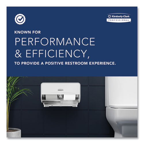 Image of Kimberly-Clark Professional 09507 JRT Jr. Escort Jumbo Bathroom Tissue Dispenser, 13.33 x 5.75 x 16, Smoke