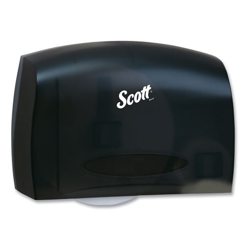 Image of Scott® 09602 Essential Coreless Jumbo Roll Tissue Dispenser for Business, 14.25 x 6 x 9.75, Black