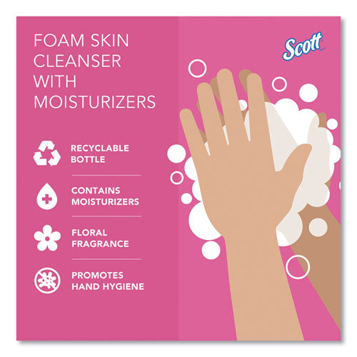 Image of Scott® 91592 Pro Foam Skin Cleanser with Moisturizers Refill, Citrus Floral Scent, 1.2 L, 2/Carton