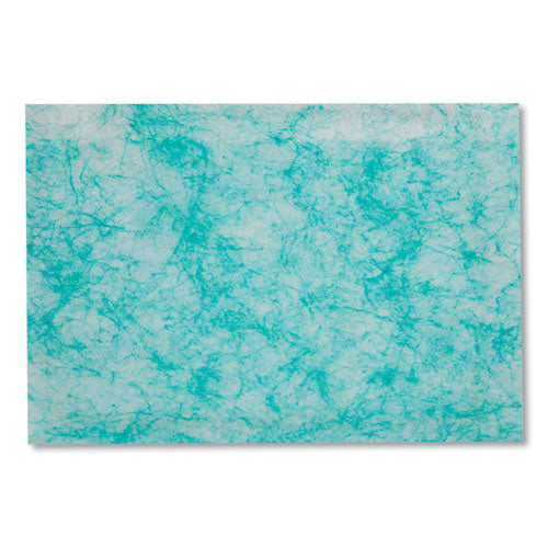 Image of WypAll® 91367 Power Clean ProScrub Pre-Saturated Wipes, 12 x 9.5, Citrus Scent, Green, 75/Pack, 6 Packs/Carton