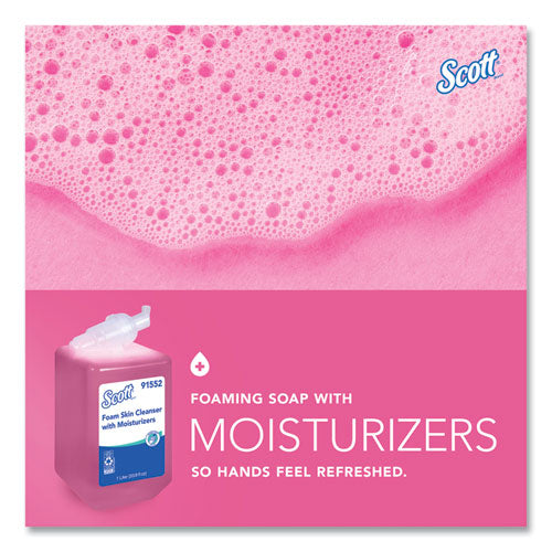 Image of Scott® 91552 Pro Foam Skin Cleanser with Moisturizers Refill, Light Floral Scent, 1 L