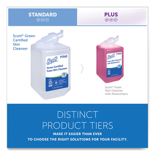 Image of Scott® 91565 Essential Green Certified Foam Skin Cleanser Refill, Unscented, 1 L